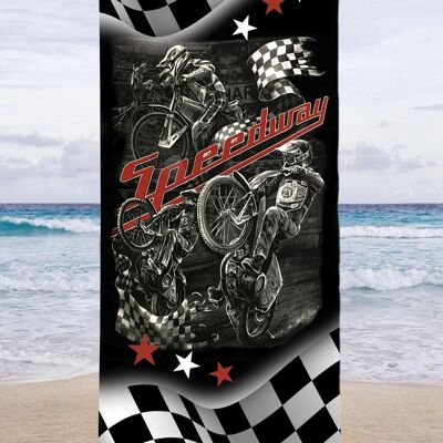 WSH - Speedway Chequered Flag - Towel