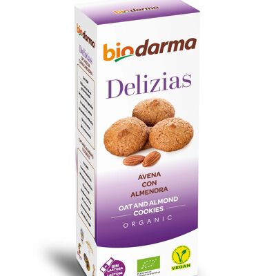 ECOLOGICAL BISCUITS DELIZIAS OF OATS AND ALMOND