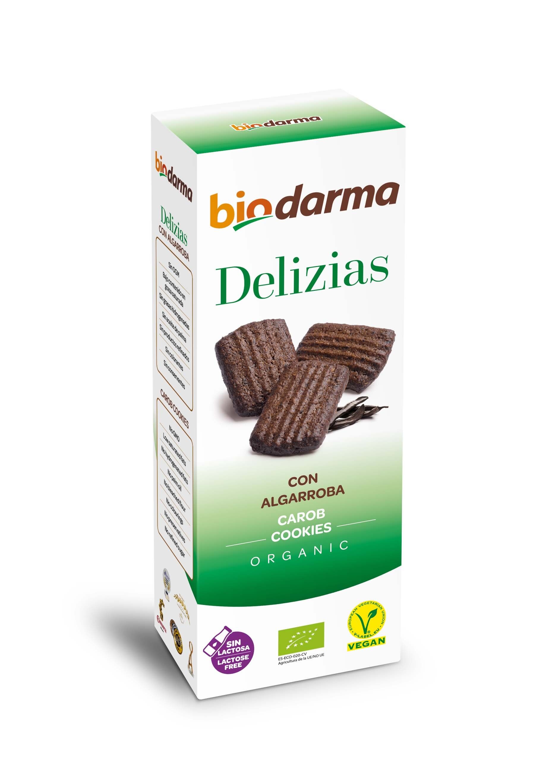 DELIZIAS BISCOTTI ECOLOGICI ALLA CARRUBA