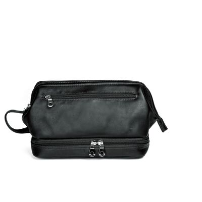 Country toilet bag small - black