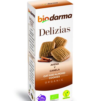 ECOLOGICAL BISCUITS DELIZIAS OF OATS AND CINNAMON