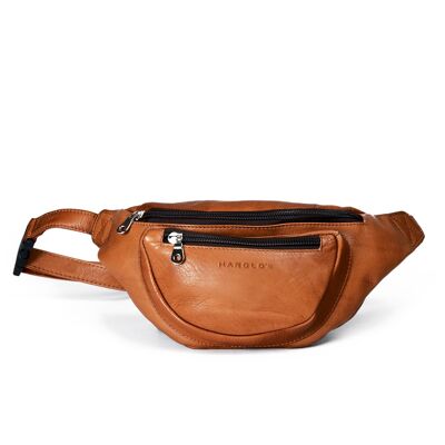 Country hip bag - cognac