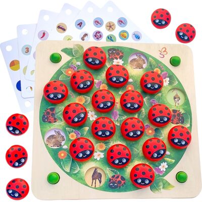 Juego de notas de madera "Memolino" a partir de 3 años