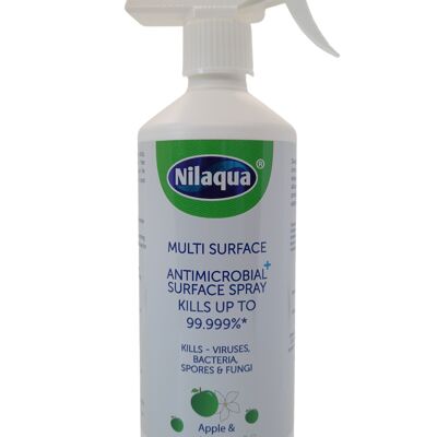 Nilaqua Viruzides Oberflächenspray Apfel und Jasmin 500ml