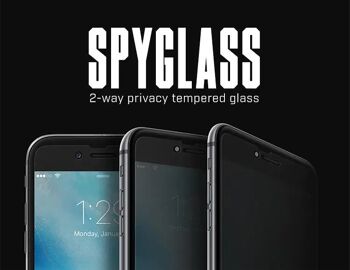 Privacy Glass Tremped Protector 9H (Tous les modèles d'iPhone). 2