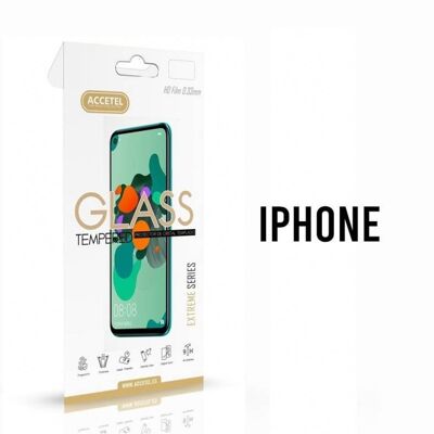 Accetel Glass Tempered Protector 0.33mm (All iPhone Models)
