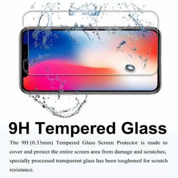 Protecteur en verre trempé Accetel 0,33 mm (tous les modèles d'iPhone) 3