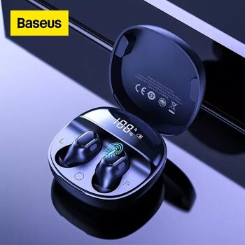 Casque Bluetooth 5.0 sans fil Baseus WM01 Bass HD 2