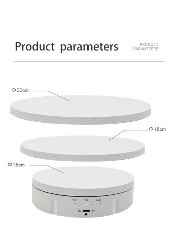 Tourne-disque électrique à distance Hifimex 3 en 1 3