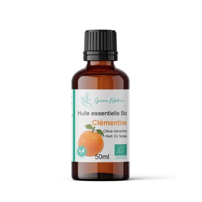 Olio essenziale biologico di Clementine 50ml