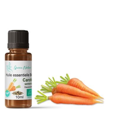 Olio essenziale biologico Semi di carota 10ml