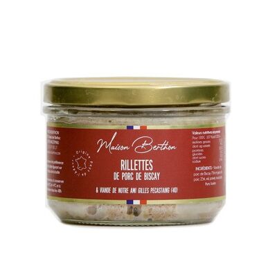 Rillettes de cerdo a la vizcaína