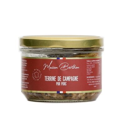 Terrine de campagne pur porc