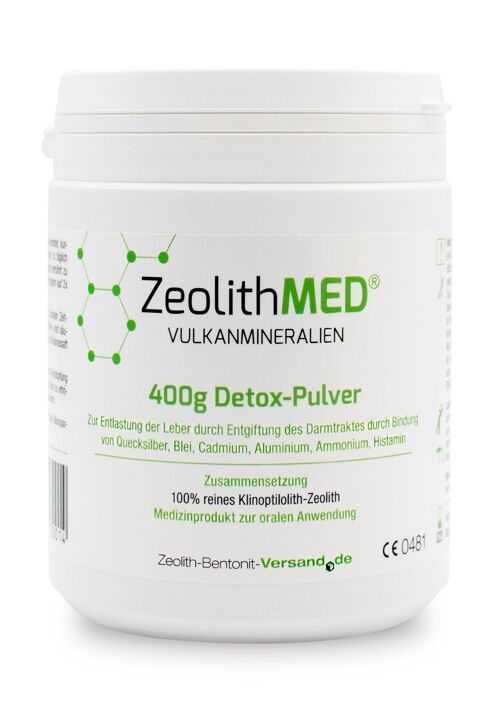 ZeolithMED Detox-Pulver, 400g