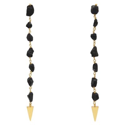 Boucles d'oreilles Astral Noir