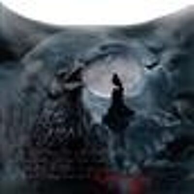 Fleece Blanket/Throw/Tapestry - Raven's Cry - Dark Gothic Poe inspired Imagery
