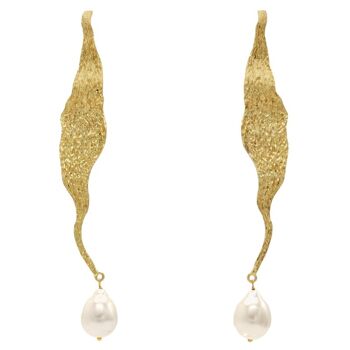 Boucles d'oreilles perles Aphrodite 1