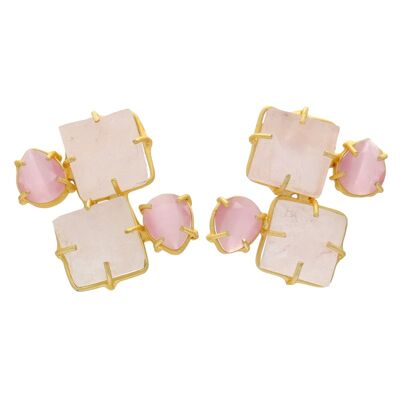 Iuna pink earrings