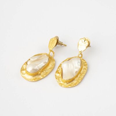 Sipan pearl earrings