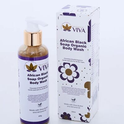 African Black Soap Organic Body Wash