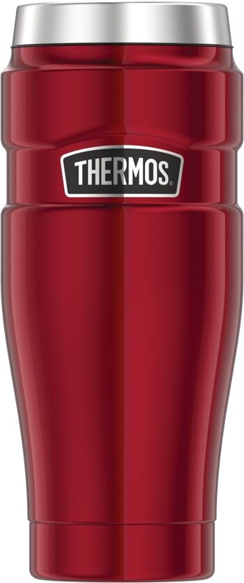 Gobelet isotherme, STAINLESS KING MUG 0,47 l - Rouge 1