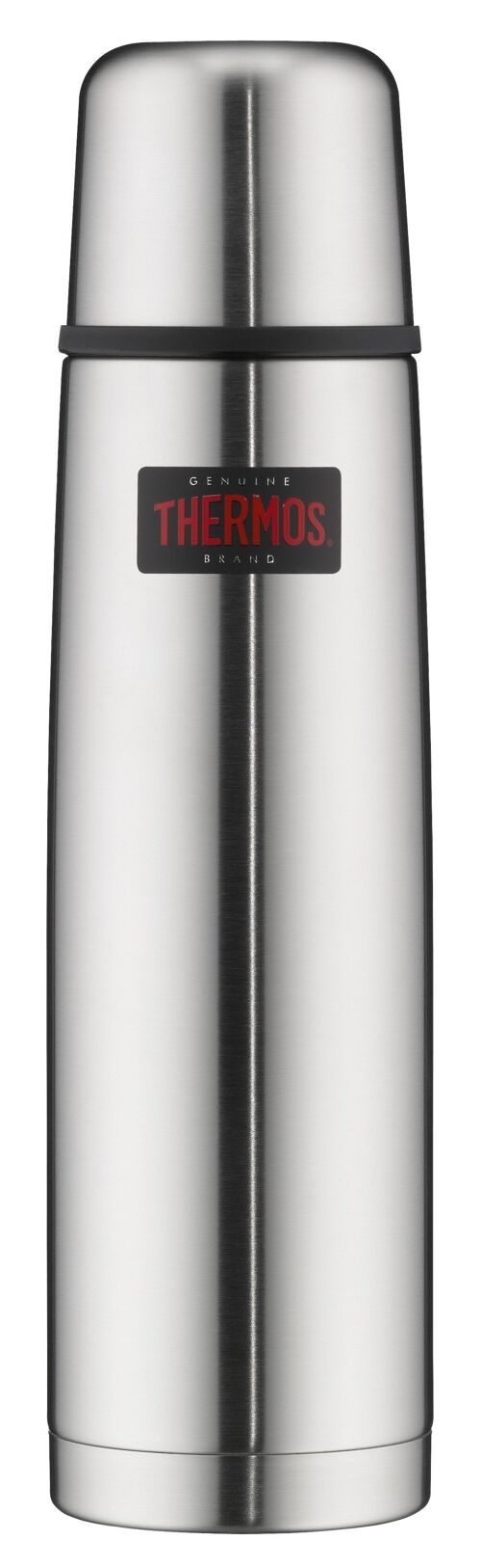 Isolierflasche, LIGHT & COMPACT BEVERAGE BOTTLE 1,00 l - Silber