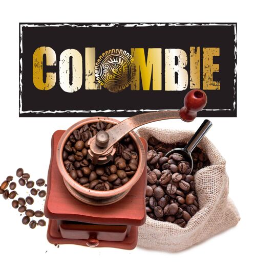 Café "COLOMBIE" - 5 KG GRAINS VRAC