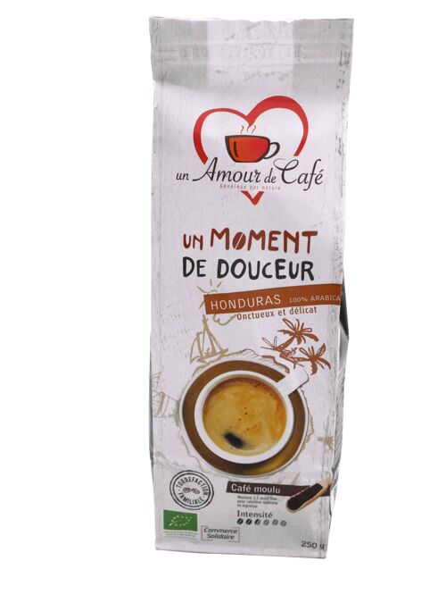 Café moulu bio "Un Moment de Douceur", HONDURAS