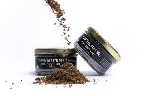 Fleur de sel à l'ail noir Bio