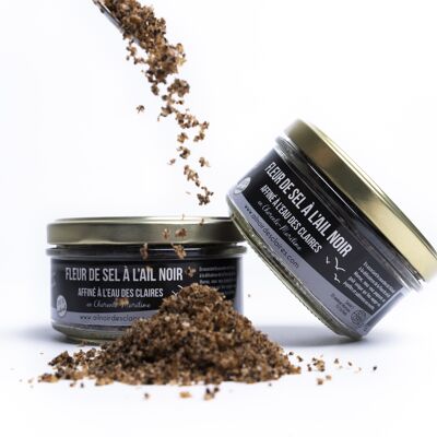 Fleur de sel all'aglio nero biologico