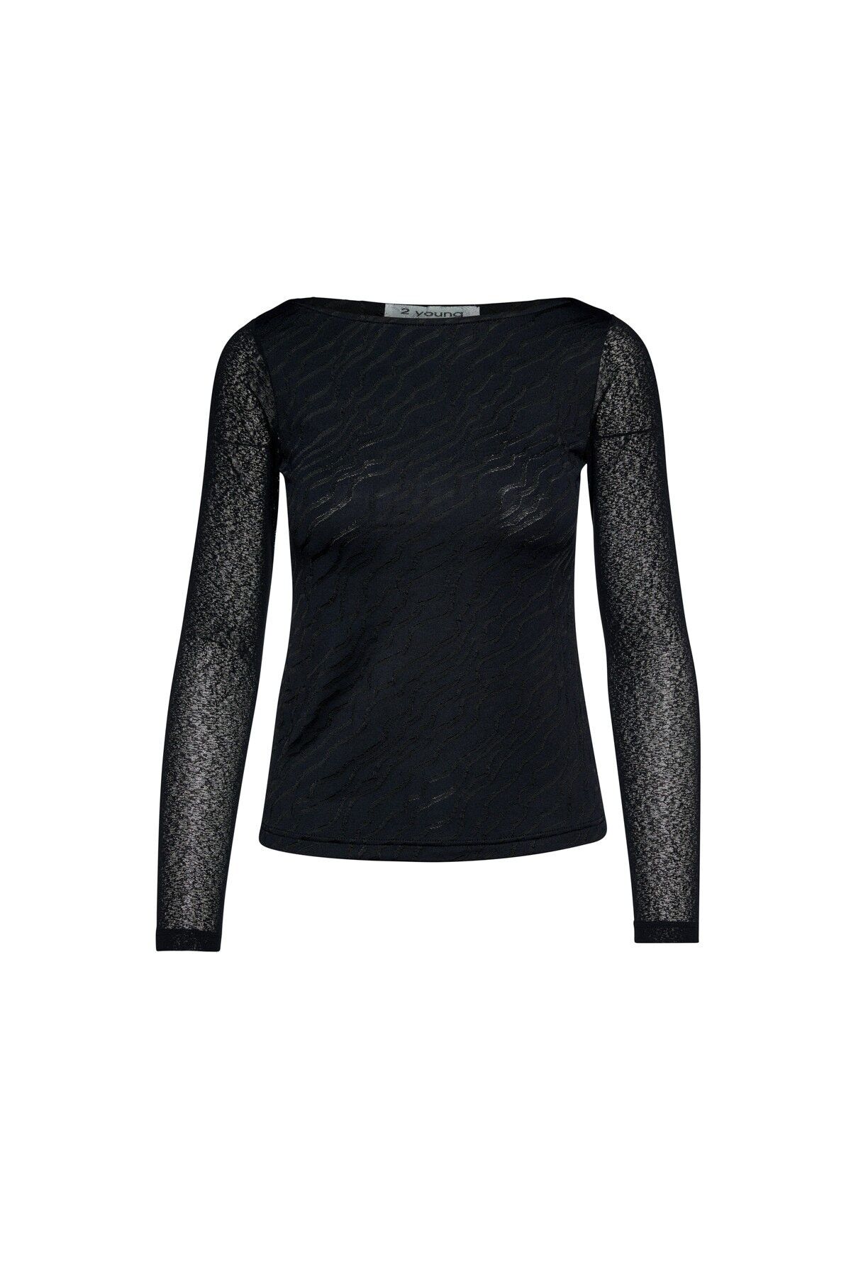 Lace Detail Long Sleeve Top