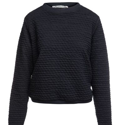 Sweat Jacquard Noir