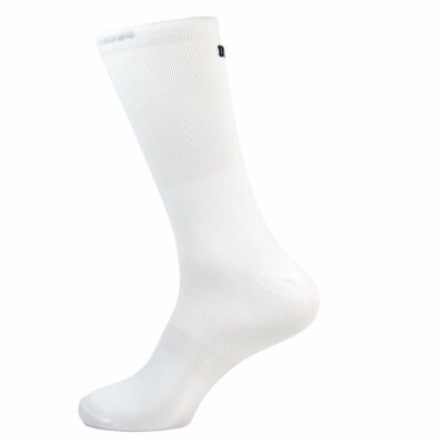 Calcetines de ciclismo Mooquer Classy White