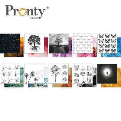 Pronty Crafts Deco Paper Sympathy 10 fogli