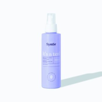 Syster Thermoprotective Hair Spray - Spray démêlant et restructurant anti-frisottis - 10 bienfaits en 1 - Sérum capillaire hydratant - Vegan, fabriqué en Italie, sans paraben, sans silicone - 150 ml 1
