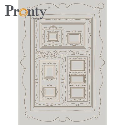 Pronty Crafts Spanplattenrahmen A4