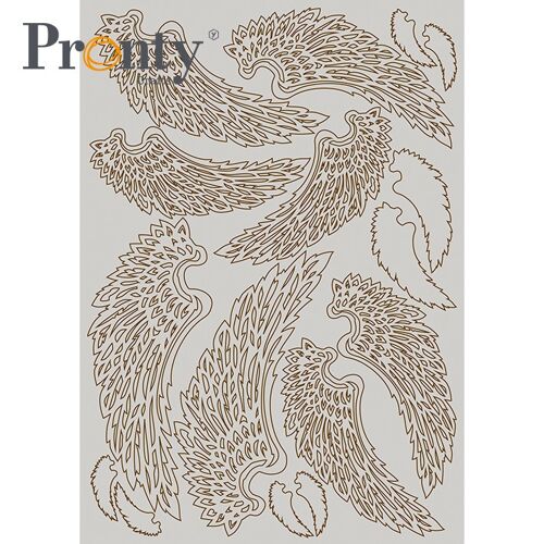 Pronty Crafts Chipboard Wings A5
