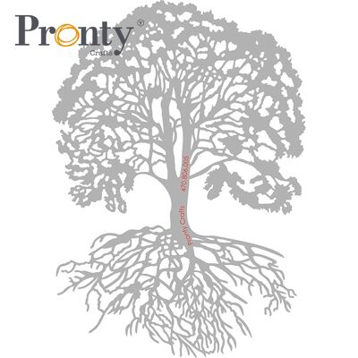 Pronty Crafts Schablone Baum A5