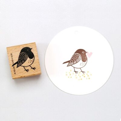 Rubber stamp robin