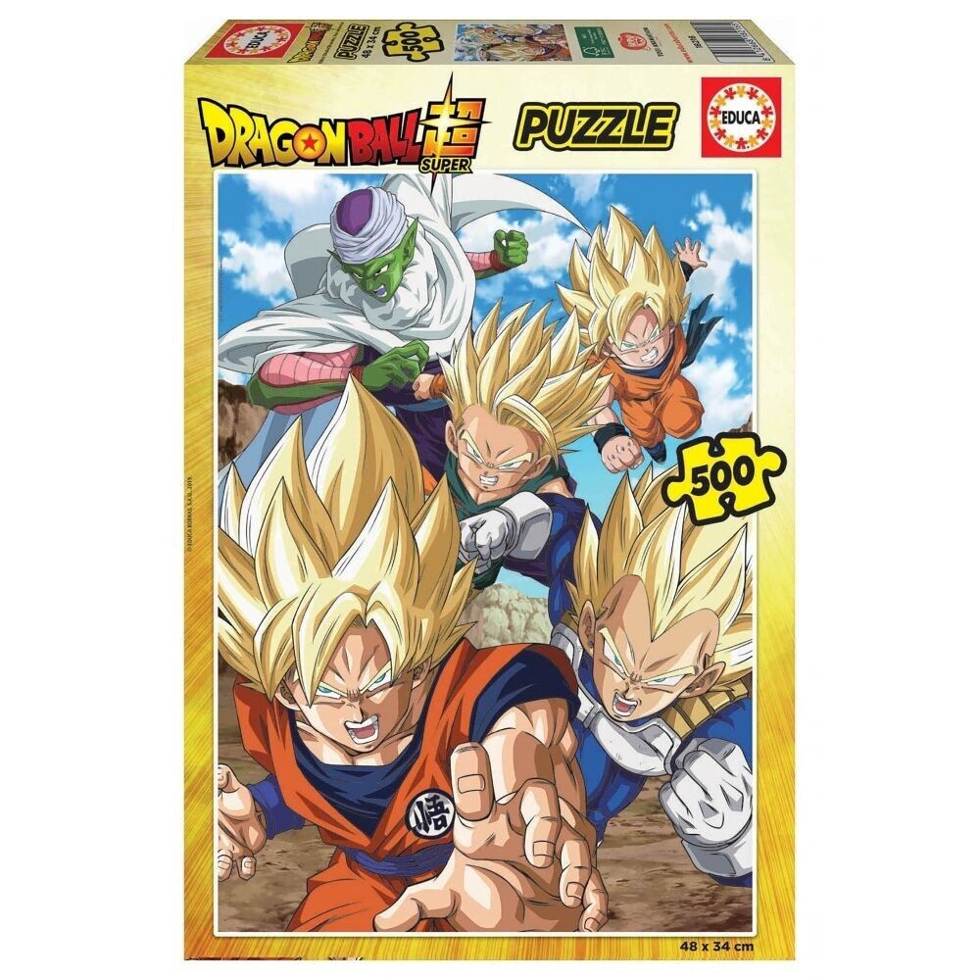 Educa Dragon Ball Z children's Puzzle 200 pieces, from 6 years old (18215)  - AliExpress