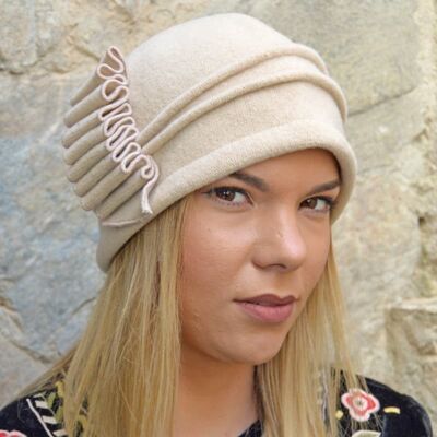 Women's Hats - Wool Hat Years '20 Michaela Beige