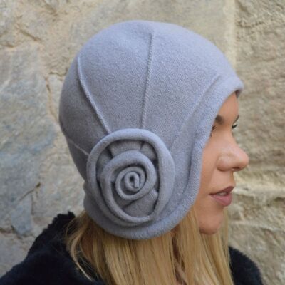 Women's Hats - Light Gray Margo Wool Cap