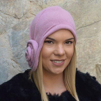 Cappelli da donna - Cappello in lana Margo rosa