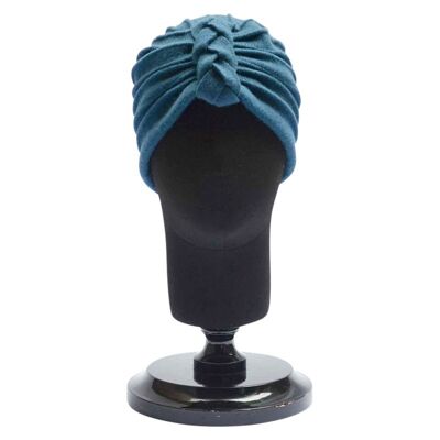 Women's Hats - Dolores Petrol Turban