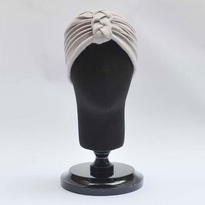 Women's Hats - Light Gray Dolores Turban