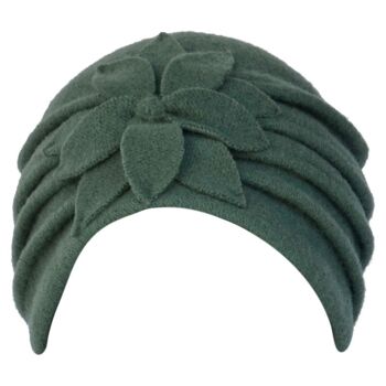 Chapeaux Femme - Giorgia Green Turban 1