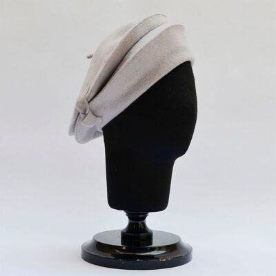 Chapeaux Femme - Béret Helen Gris Clair Style Parisien