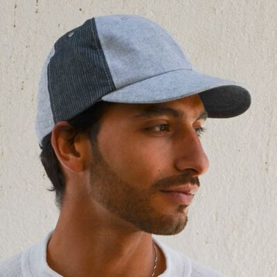 Gorras Unisex - Gorra Hombre/Mujer color Gris - Leslie