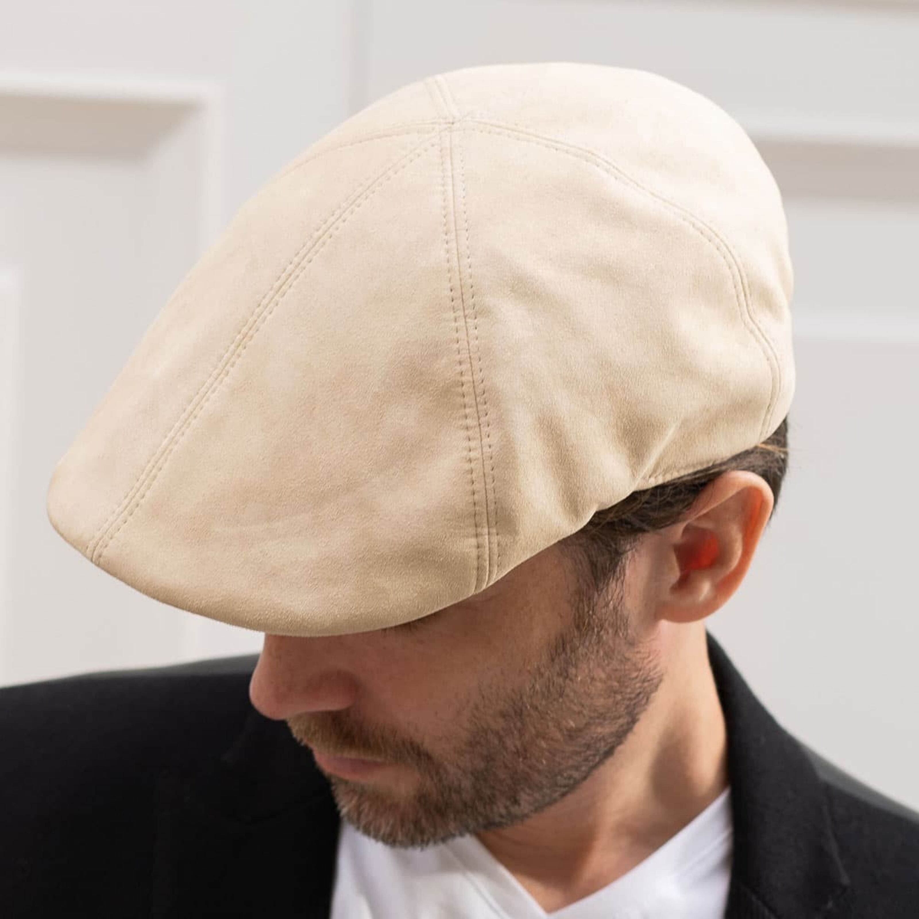 Cappello Cabbie Unisex Cappello Newsboy In Cotone - Stile Peaky Blinders, Taglia Unica Cap Moda Irlandese - Foto 5