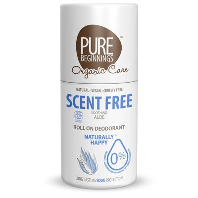 ROLL ON DEODORANT SCENT FREE SOOTHING ALOE